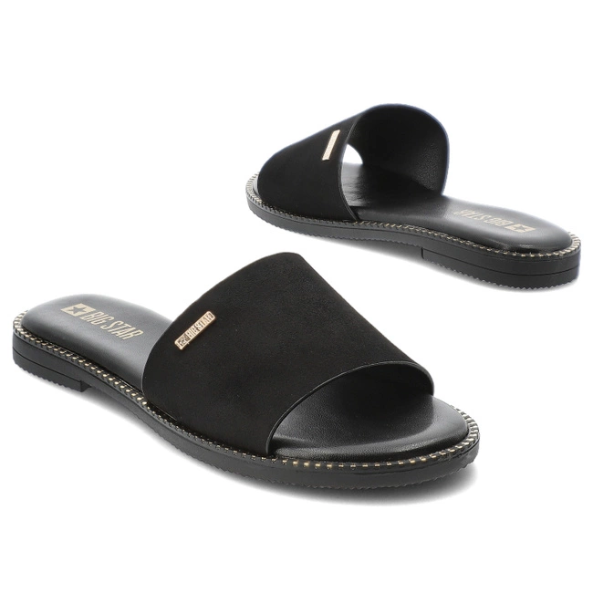 Šľapky BIG STAR - RR274618 Czarny