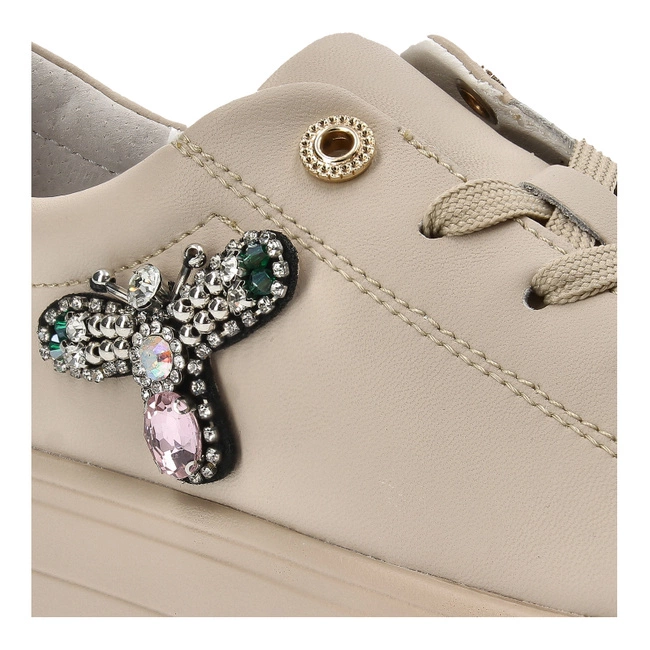 Tenisky Filippo - DP6042/24 BE Beżowy