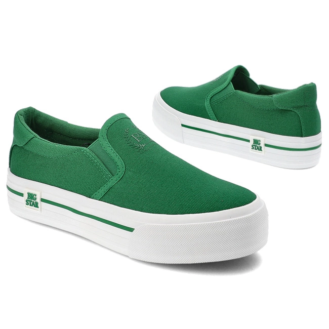 Tenisky Big Star - NN274114 301 Zielony