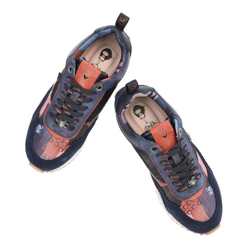 Tenisky Anekke - 37841-803 Granatowy