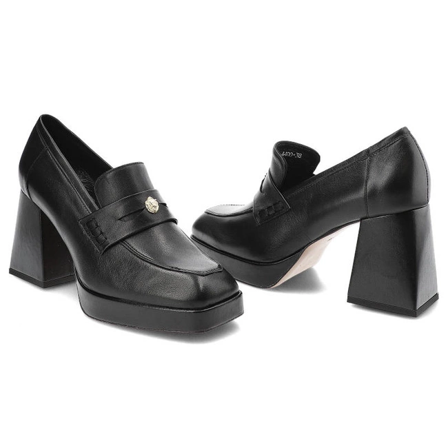 Poltopánky Karino - 4400/076-P Czarny/Lico