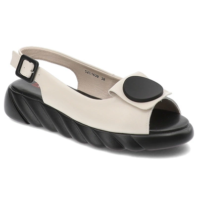 Sandále Artiker - 52C1639 Beżowy