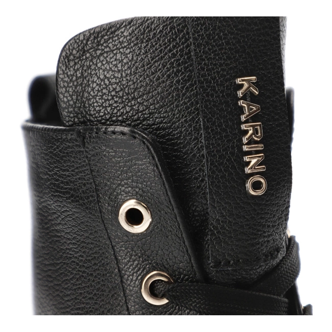 Členkové Topánky Karino - 5320/126-F Czarny/Lico Groszek