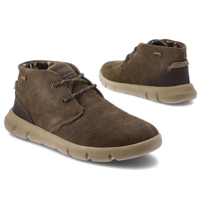 Členkové Topánky JEEP - Tabasco Desert JM52030A 029 Taupe