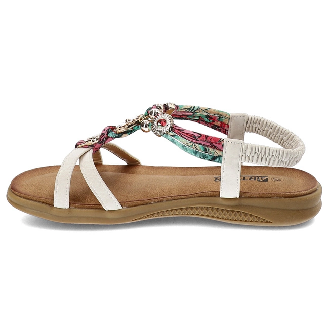 Sandále Artiker - 54C1325 Multi Biały