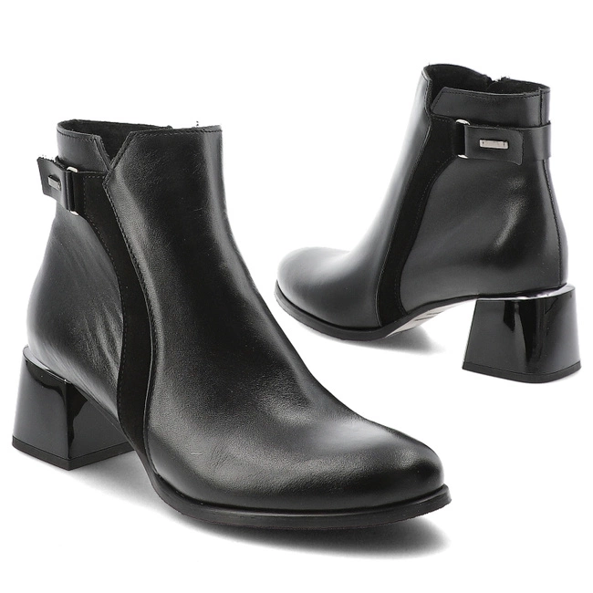 Členkové Topánky ARMODO - 60563 S.Czarny+W