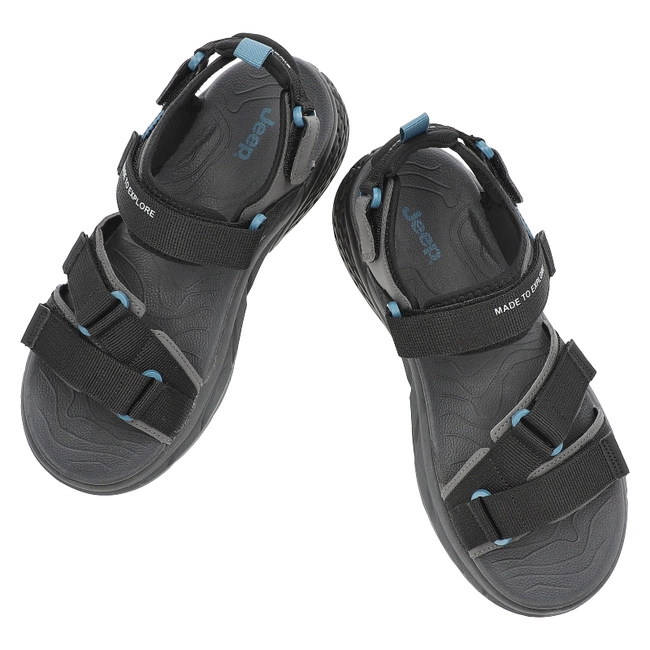 Sandále JEEP - JM51120A 062 Black