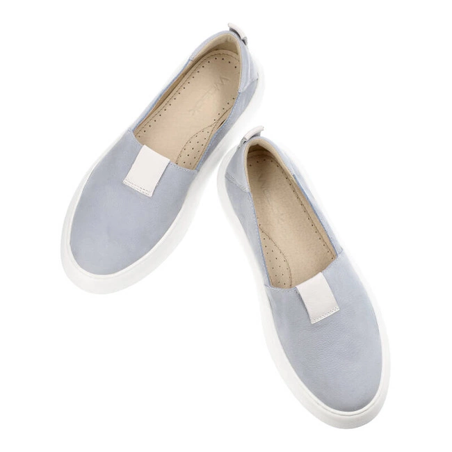 Poltopánky Wasak - 0711 Jasny Niebieski/Biały