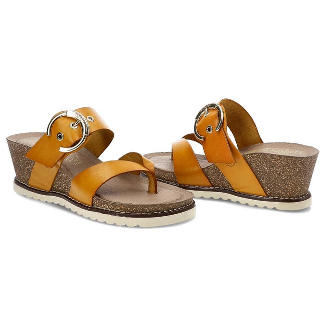 Šľapky Yokono - Motril-022 Vaquetilla Mostaza