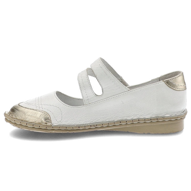 Poltopánky Lanqier - 40C1221 White/Gold