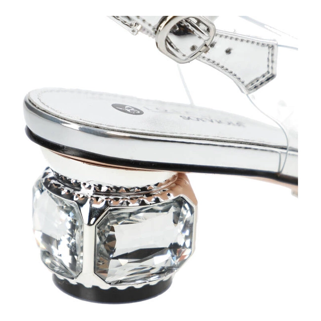 Sandále Sca'viola - S-241 Silver-M