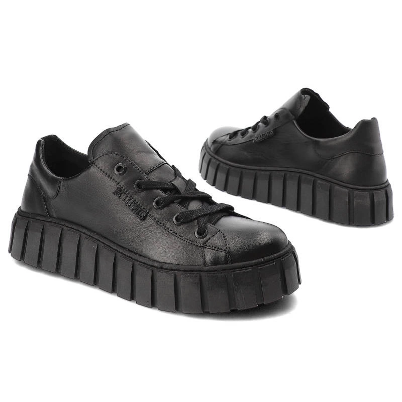 Tenisky Pollonus - 5-1578-003 Czarny Lico