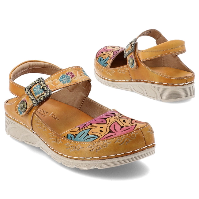 Sandále LAURA VITA - Dorry 11 JD1819-11 Beige