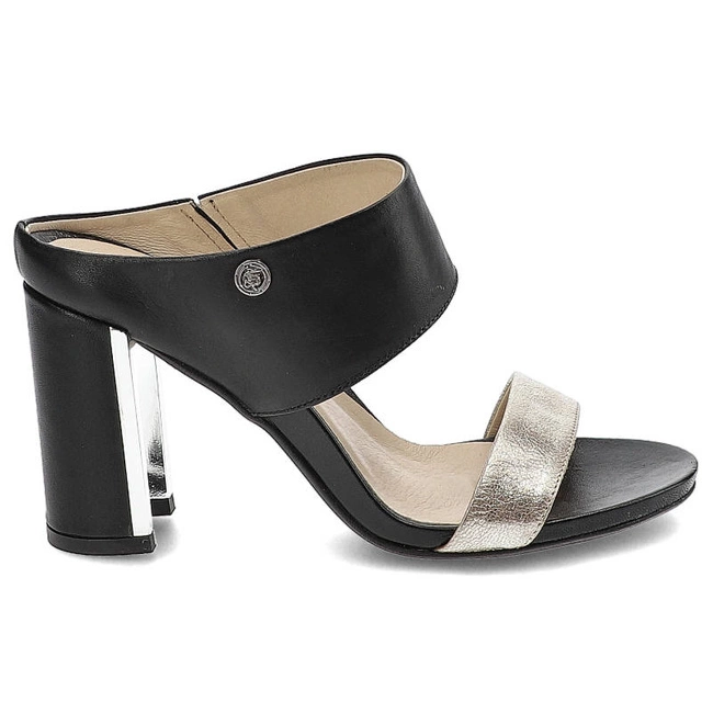 Šľapky Carinii - B2610_-C63-B77-000-949 Grid B Radice/ Crust Koza Czarna