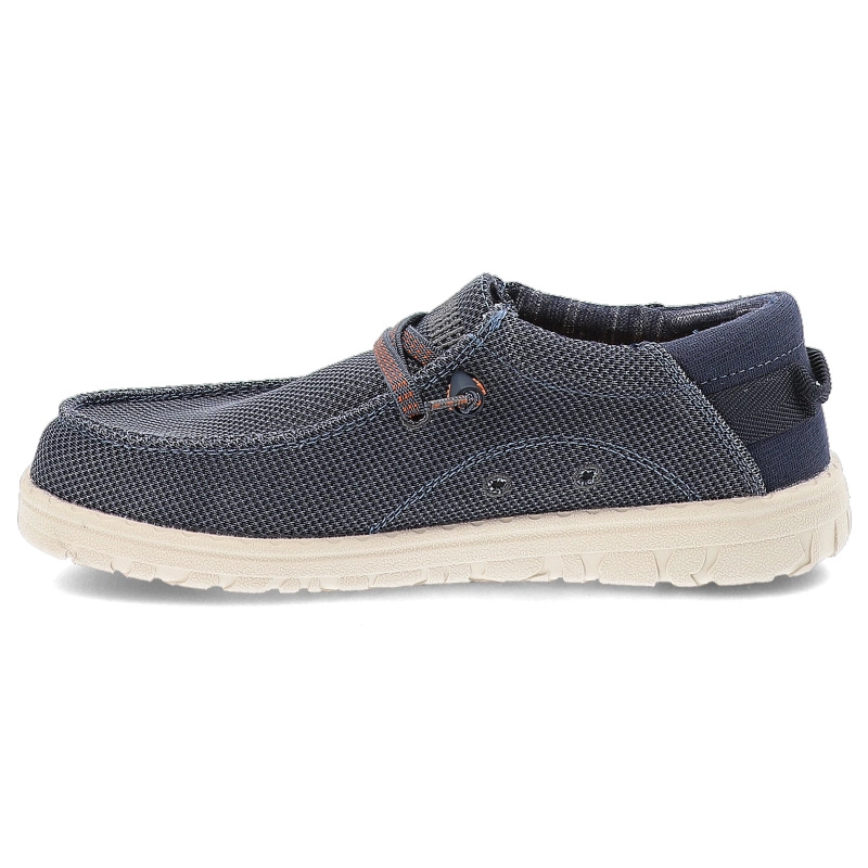 Poltopánky JEEP - Samoa Wallabee Knit JM51030A 100 Blue