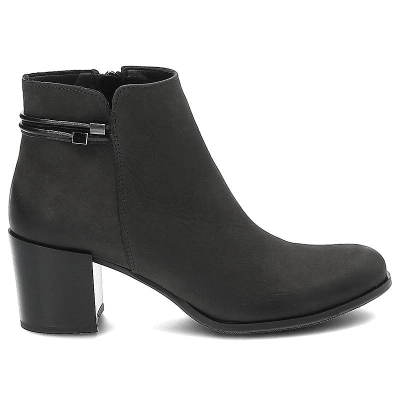 Členkové Topánky Gamis - 3511 Grafit Nubuk