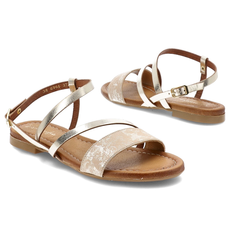 Sandále MACIEJKA - 06966-25/00-1 Złoty