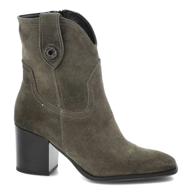 Členkové Topánky Karino - 4856/066-F Zielony/Welur