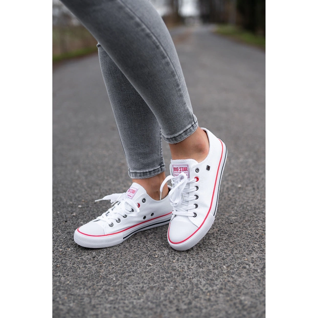 Plátenky Big Star - T274022 101 Biały