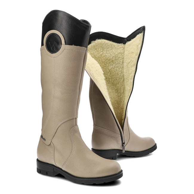 Čižmy Karino - 0914/016-M C.Beż/Lico