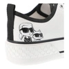 Plátenky KARL LAGERFELD - KL60614T 911 White Canvas