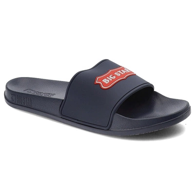 Šľapky Big Star - OO274039 Granat