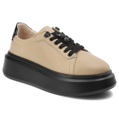 Tenisky Artiker - 55C0406 Dk.Beige/Black