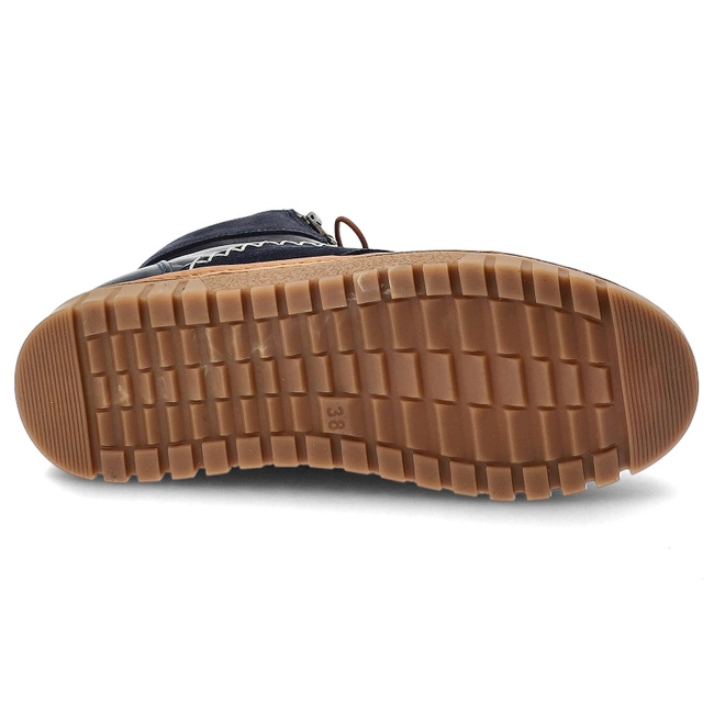 Členkové Topánky Ravini - 721 Navy-Navy Suede