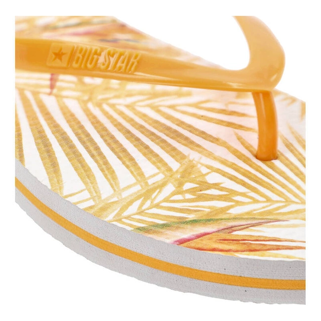 Šľapky Big Star - LL274819 201 Żółty