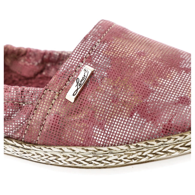 Espadrilky Lemar - 10012 Margaretki Różowy