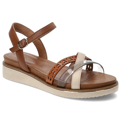 Sandále Tamaris - 1-28255-42 392 Cognac Comb