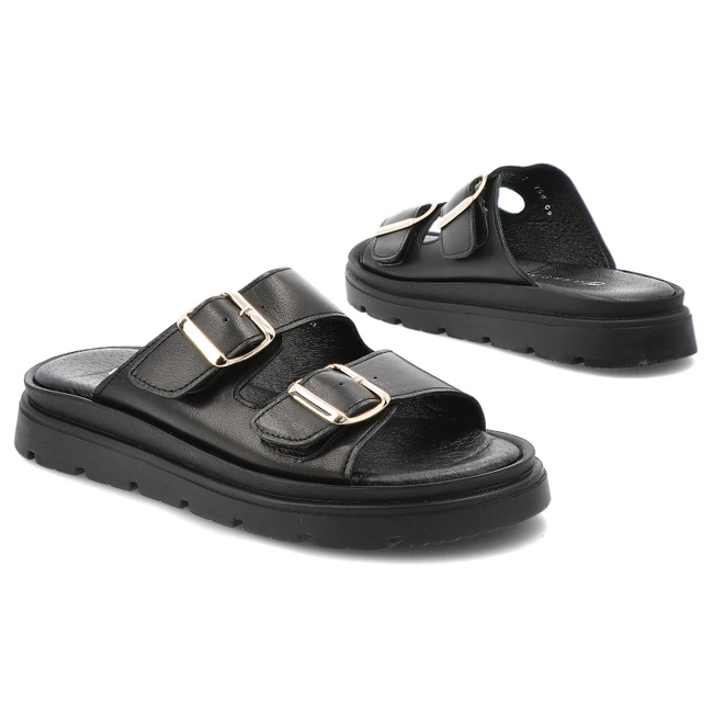 Šľapky ARMODO - 5-1750-009 Czarny Lico