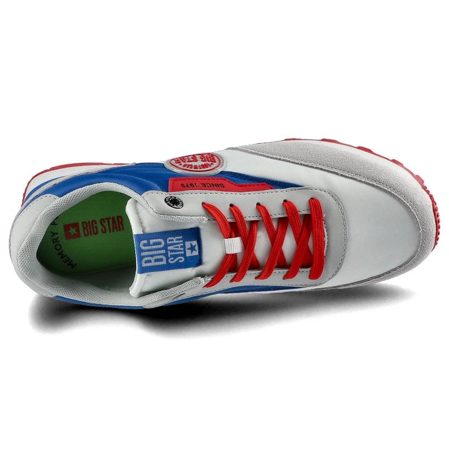 Tenisky Big Star - HH174248 Biały/Niebieski