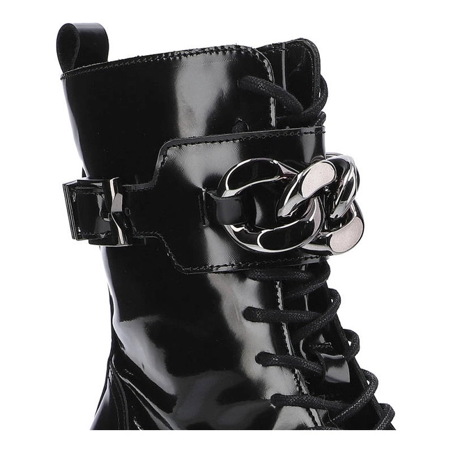 Členkové Topánky Chebello - 2795_-355-000-MIC-S158 Czarny Lakier