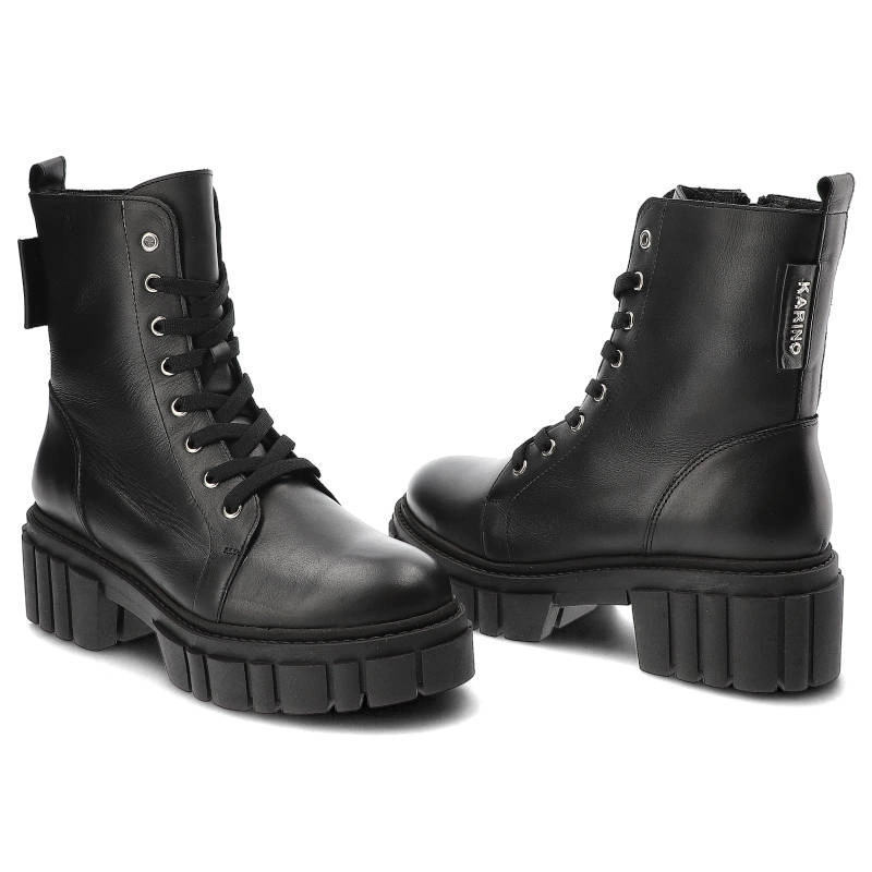 Členkové Topánky Karino - 4338/076-F Czarny/Lico