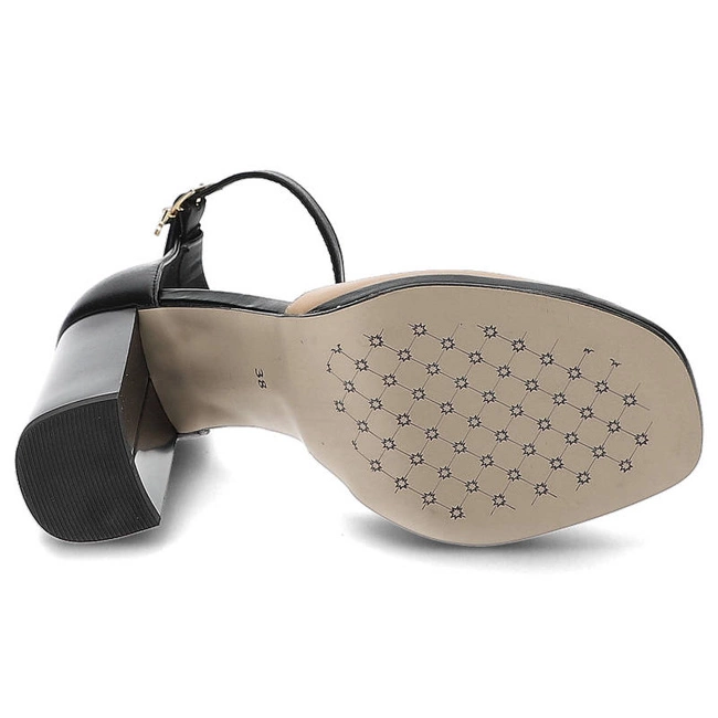 Sandále Karino - 4214/043-P Beż/Czarny Lico