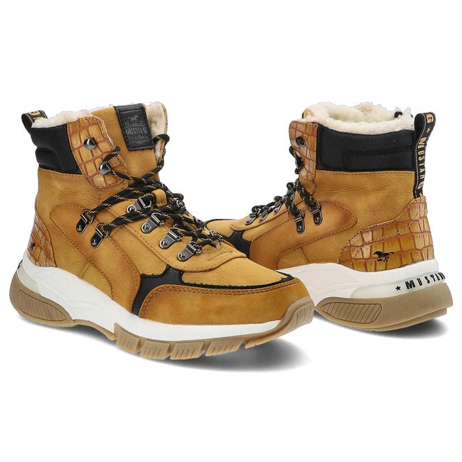 Členkové Topánky Mustang - 1367-602-660 Żółte 49C0052