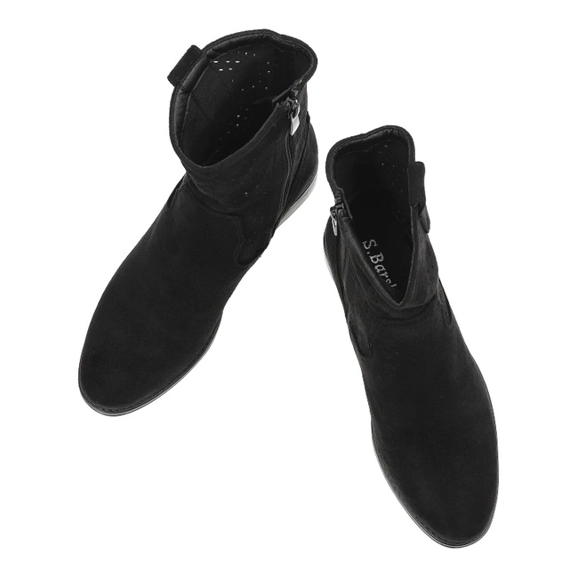 Členkové Topánky S.Barski - HY42-135 Black