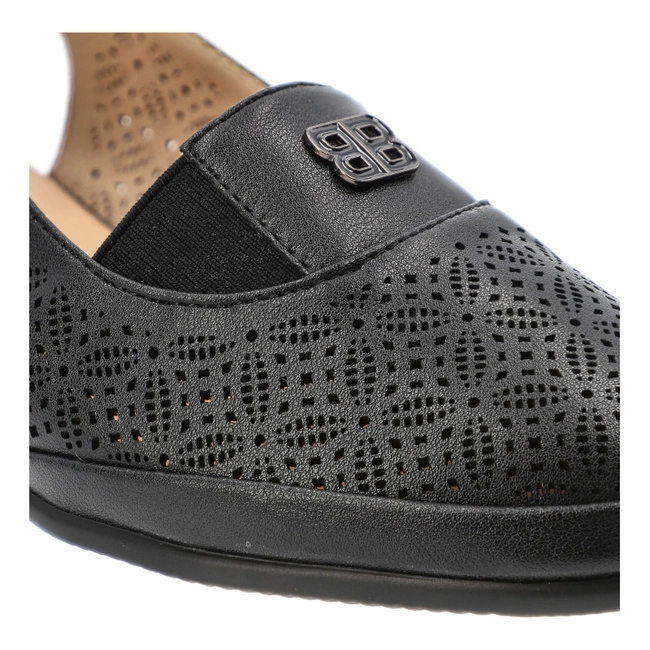 Sandále VINCEZA - 66753 BK Czarny