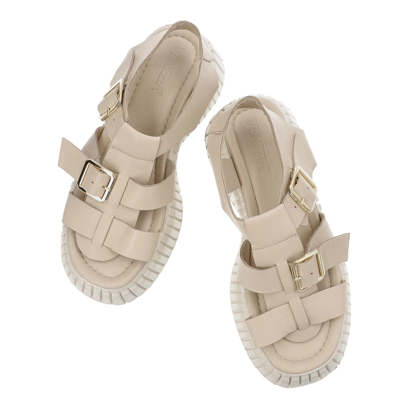 Sandále Venezia - 170GM03 L Beżowy