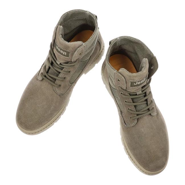 Turistické Topánky JEEP - Tuareg S JM41160S 020 Military