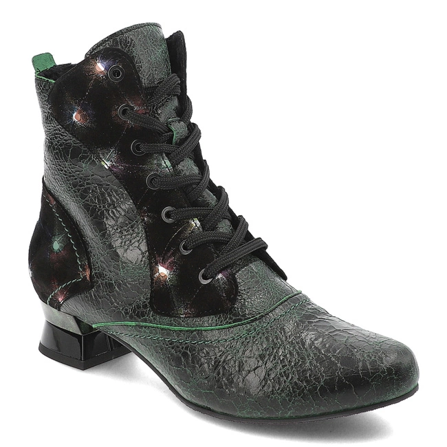 Členkové Topánky Armodo - 7146A Grün/Schwarz