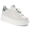 Tenisky Carinii - B9498_-I81-J28-000-F69 Biały