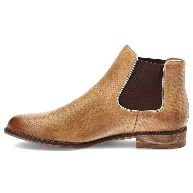 Členkové Topánky Carinii - B2732_-521-944-000-983 N.W. Rudy/Platyna