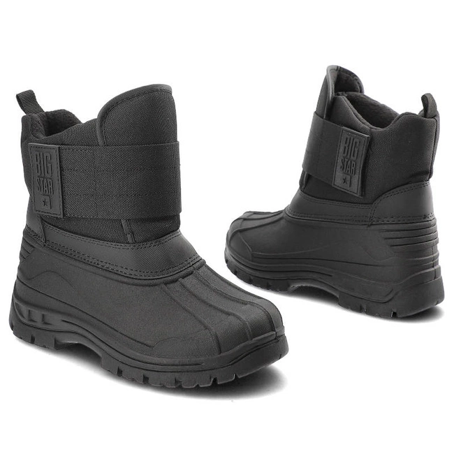 Čižmy Big Star - MM374122 Czarny