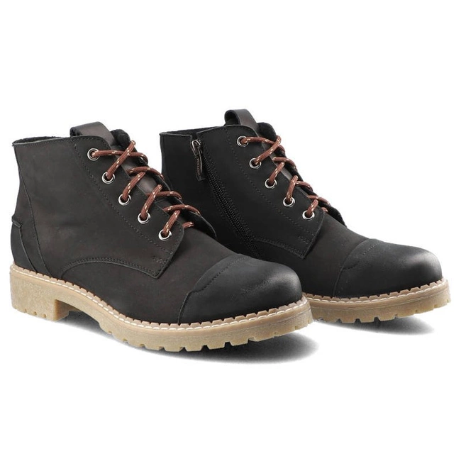 Členkové Topánky Pollonus - 5-1123-003 Czarny Samuel/Czarny