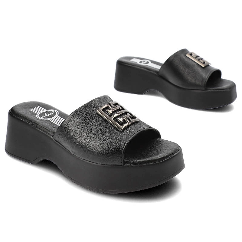 Šľapky Lemar - 40356 V.Czarny+Cn.