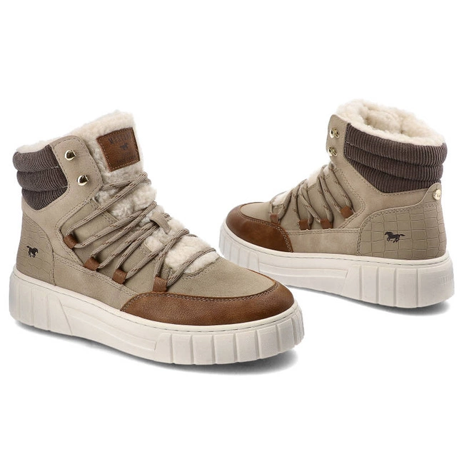 Členkové Topánky Mustang - 1446-601-318 Beżowe 51C0024