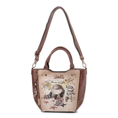 Kabelka Anekke - 38701-237 Brązowa