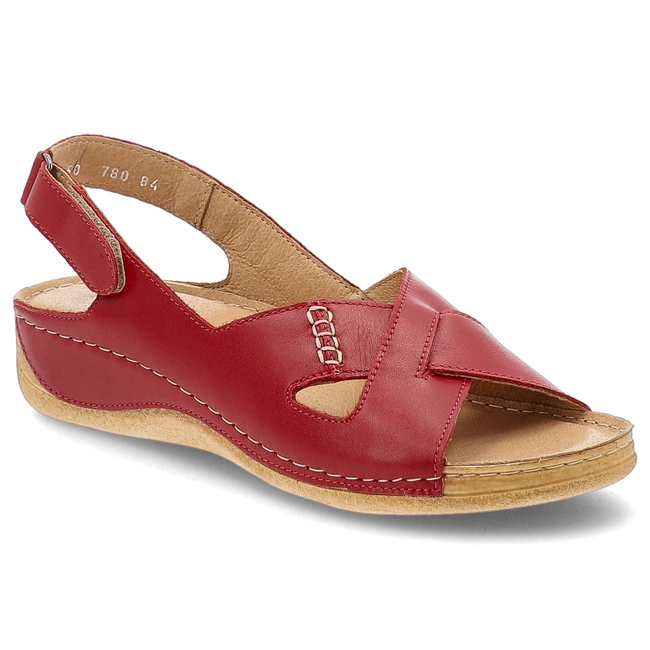 Sandále ARMODO - 5-0780-084 Czerwony